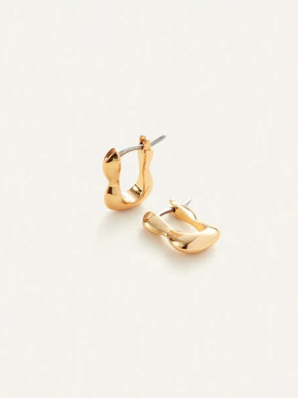 Jenny Bird Squiggle Huggie Earrings